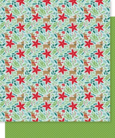 Bella Blvd - Collezione Merry Little Christmas - Double-Sided Cardstock 12"X12" - All Is Calm