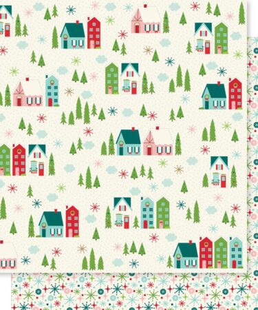 Bella Blvd - Collezione Merry Little Christmas - Double-Sided Cardstock 12"X12" - The Night Before Christmas