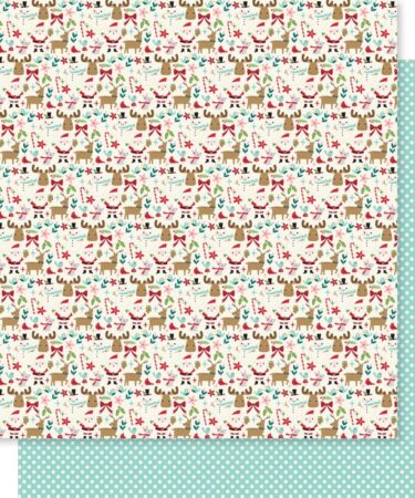 Bella Blvd - Collezione Merry Little Christmas - Double-Sided Cardstock 12"X12" - Merry Everything