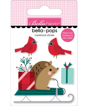 Bella Blvd - Collezione Merry Little Christmas - Bella-Pops 3D Stickers
