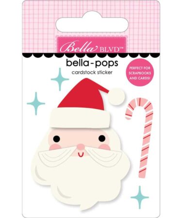 Bella Blvd - Collezione Merry Little Christmas - Bella-Pops 3D Stickers St. Nick
