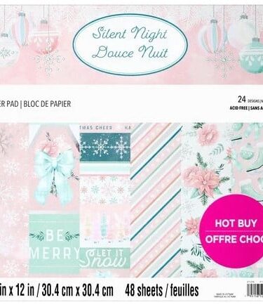 Craft Smith Silent Night 12x12 Inch Paper Pad