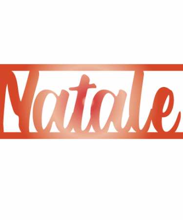 IL NEGOZIO DELLA MAMMA DI CLE - FUSTELLE FRAMED WORDS- PAROLE IN CORNICE NATALE