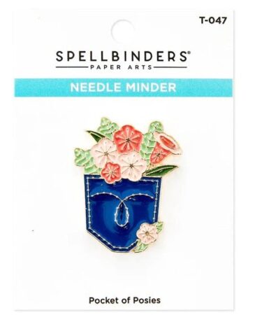SPELLBINDERS - POCKET OF POSIES NEEDLE MINDER (calamitina per ago)