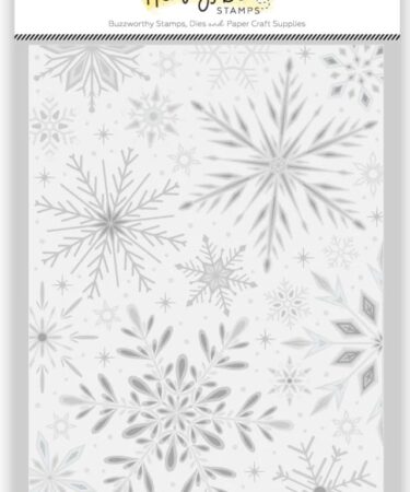 HONEY BEE - Snowflakes - 3D Embossing Folder