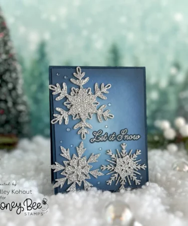 Alternative view of HONEY BEE - Lovely Layers: Large Snowflakes - Honey Cuts