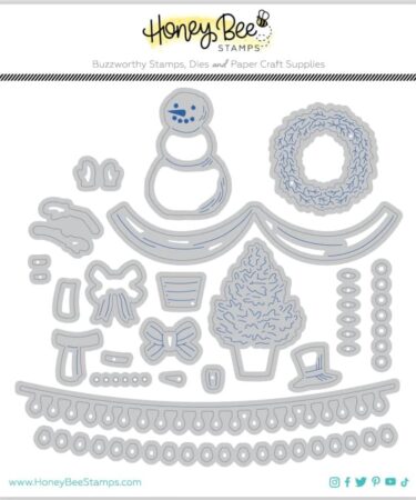 HONEY BEE - Lovely Layers: Front Porch Holiday Add-On - Honey Cuts