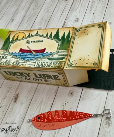 Alternative view of HONEY BEE - Vintage Gift Card Box - Honey Cuts