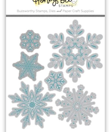 HONEY BEE - Lovely Layers: Large Snowflakes - Honey Cuts