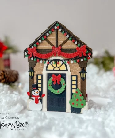 Alternative view of HONEY BEE - Lovely Layers: Front Porch Holiday Add-On - Honey Cuts