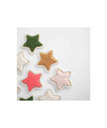 Alternative view of ELora Bailora - Collezione DECEMBER VIBES - abbellimenti in feltro strellas bordadas