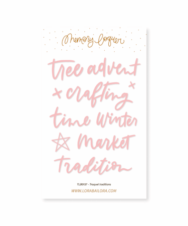 Lora Bailora - Collezione DECEMBER VIBES - fustella TRADITIONS