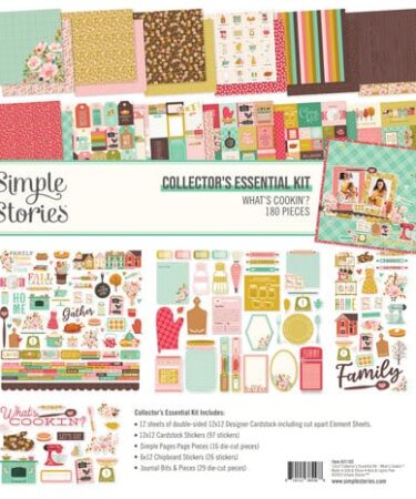 SIMPLE STORIES - COLLEZIONE What's Cookin ?- Collector's Essential Kit