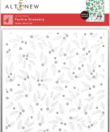 ALTE NEW - stencil set Festive Greenery