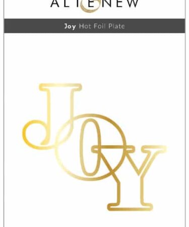 ALTE NEW - hot foil plate JOY