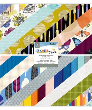 Vicki Boutin - Collezione Discover + Create Paper Pad 12"X12" 36/Pkg