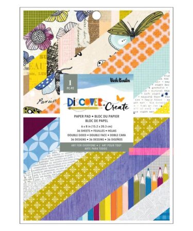 Vicki Boutin - Collezione Discover + Create Paper Paper Pad 6"X8" 36/Pkg