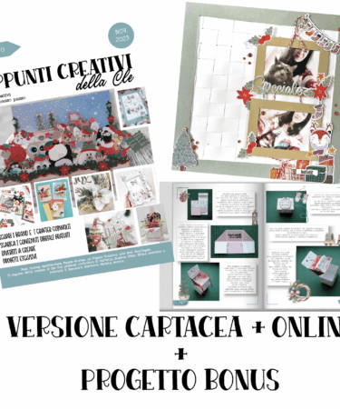 BUNDLE- GLI APPUNTI CREATIVI DELLA CLE -NUM 0 - PRODOTTO DIGITALE + COPIA CARTACEA + PROGETTO BONUS