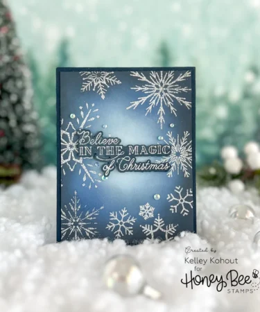 Alternative view of HONEY BEE - Let It Snow - 6x8 Stamp Set