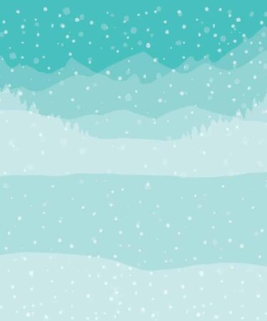 HONEY BEE - Winter Wonder Scene Builder - Set of 6 Background Stencils