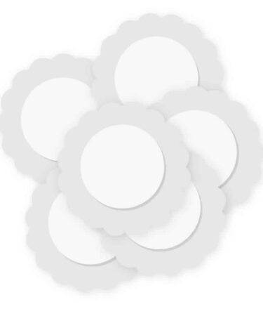 We R Button Press Puffy Sticker Refill Pack 30/Pkg - Puffy Stck