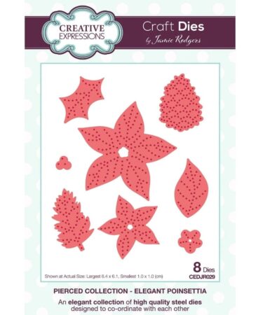 Creative Expressions • Craft Die Elegant Poinsettia