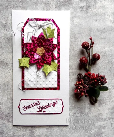 Alternative view of Creative Expressions • Craft Die Elegant Poinsettia