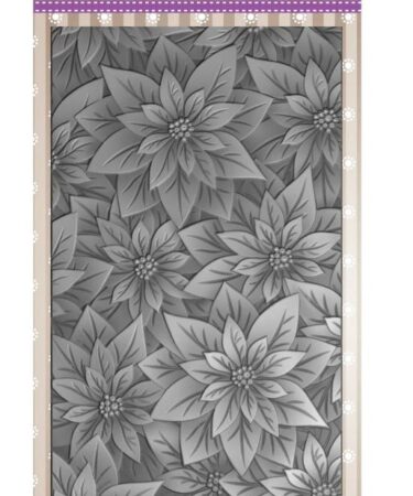 Nellie Snellen • 3D Embossing Folders Slimline Poinsettia