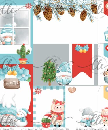 IL NEGOZIO DELLA MAMMA DI CLE - LE CARTE DELLA CLE - MY 12 TALES OF 2023 - DICEMBRE NUM. 389