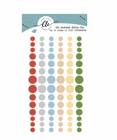 IL NEGOZIO DELLA MAMMA DI CLE - GLI ABBELLIMENTI DELLA CLE – MY 12 TALES OF 2023- ENAMEL DICEMBRE