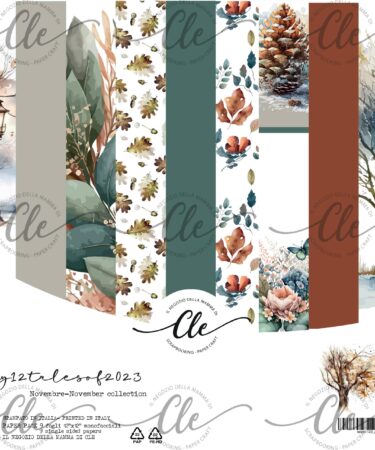 IL NEGOZIO DELLA MAMMA DI CLE - LE CARTE DELLA CLE - MY 12 TALES OF 2023 -  NOVEMBRE PAPER PACK