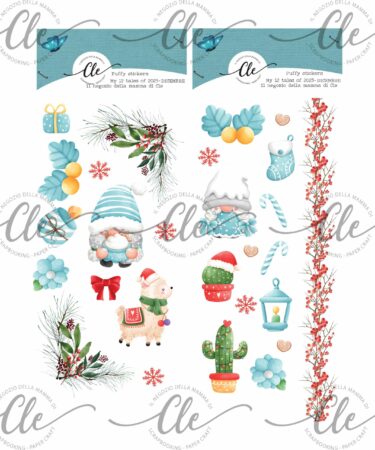 IL NEGOZIO DELLA MAMMA DI CLE - GLI ABBELLIMENTI DELLA CLE - MY 12 TALES OF 2023 - DICEMBRE  - PUFFY STICKERS
