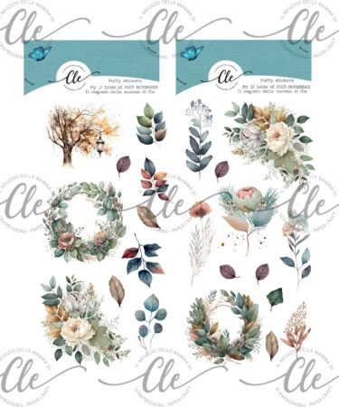 IL NEGOZIO DELLA MAMMA DI CLE - GLI ABBELLIMENTI  DELLA CLE - MY 12 TALES OF 2023 -  NOVEMBRE - PUFFY STICKERS