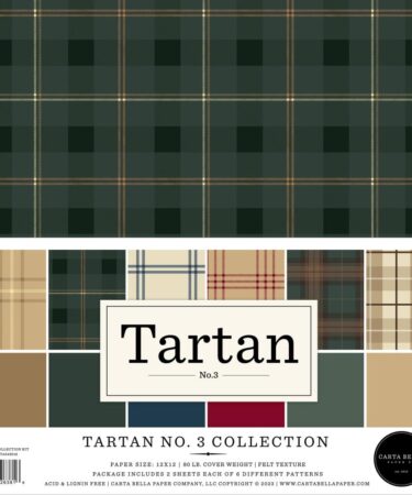 CARTA BELLA - Tartan No. 3 12x12 Inch Collection Kit