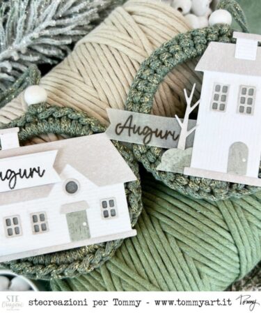 Alternative view of Tommy Art - fustella – Happy winter village ®