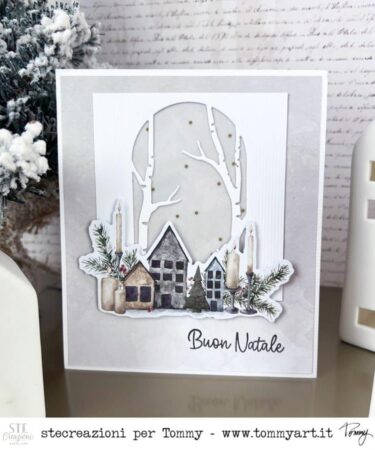 Alternative view of Tommy Art -set di timbri - AUGURI