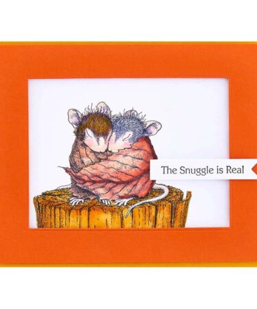 Alternative view of SPELLBINDERS - Snuggle Up Cling Rubber Stamps