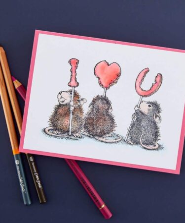 Alternative view of SPELLBINDERS -  We Heart You Cling Rubber Stamps
