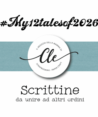 LE FUSTELLE DELLA CLE -ABBONAMENTO MENSILE  LE SCRITTINE - DA UNIRE AD ALTRI ORDINI