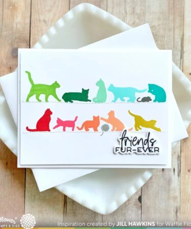 Alternative view of WAFFLE FLOWER - Cattitude Stamp Set