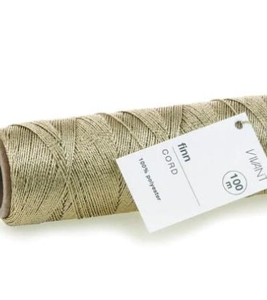 SPELLBINDERS - Vivant Finn Gold Metallic Cord (100 mt)