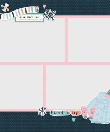 Alternative view of SIMPLE STORIES - Collezione Winter Wonder - Simple Pages Page Pieces