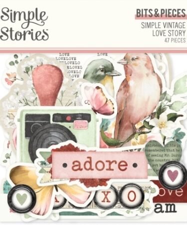 SIMPLE STORIES - SIMPLE STORIES - Simple Vintage Love Story -  Bits & Pieces