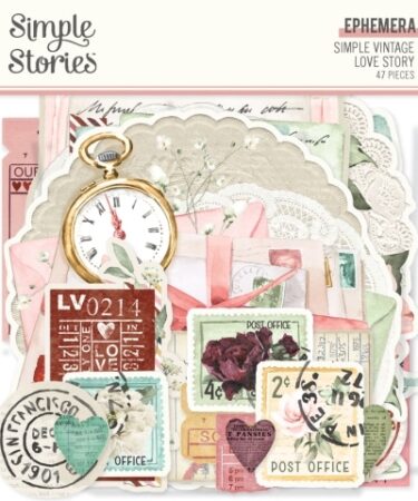 SIMPLE STORIES - SIMPLE STORIES - Simple Vintage Love Story -  Ephemera