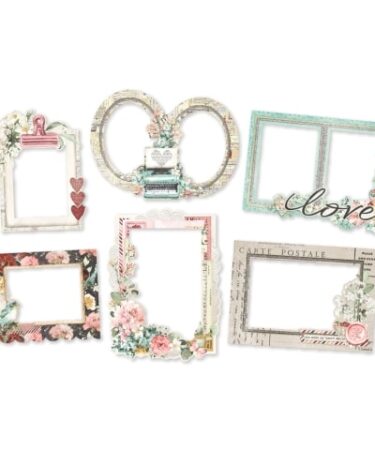 Alternative view of SIMPLE STORIES - SIMPLE STORIES - Simple Vintage Love Story -  Chipboard Frames