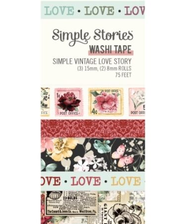 SIMPLE STORIES - SIMPLE STORIES - Simple Vintage Love Story -  Washi Tape
