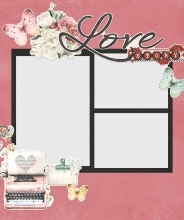 Alternative view of SIMPLE STORIES - SIMPLE STORIES - Simple Vintage Love Story -  Simple Pages Page Pieces