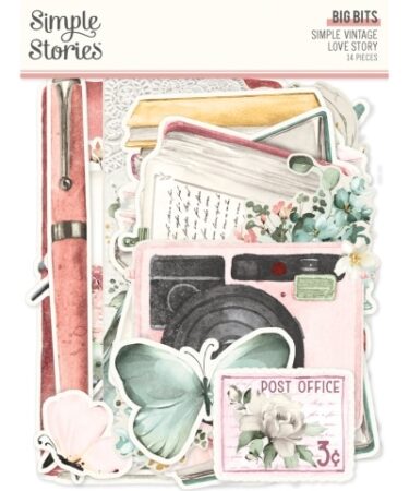 SIMPLE STORIES - SIMPLE STORIES - Simple Vintage Love Story -   Big Bits & Pieces