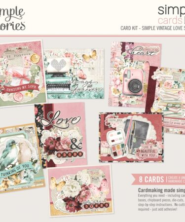 SIMPLE STORIES - SIMPLE STORIES - Simple Vintage Love Story -  Simple Cards Card Kit
