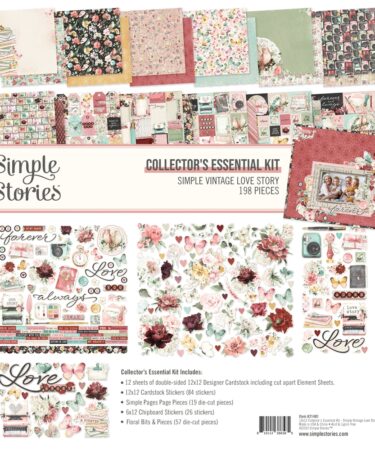 SIMPLE STORIES - SIMPLE STORIES - Simple Vintage Love Story -  Collector's Essential Kit